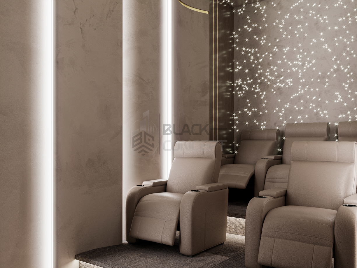 Home cinema interior design